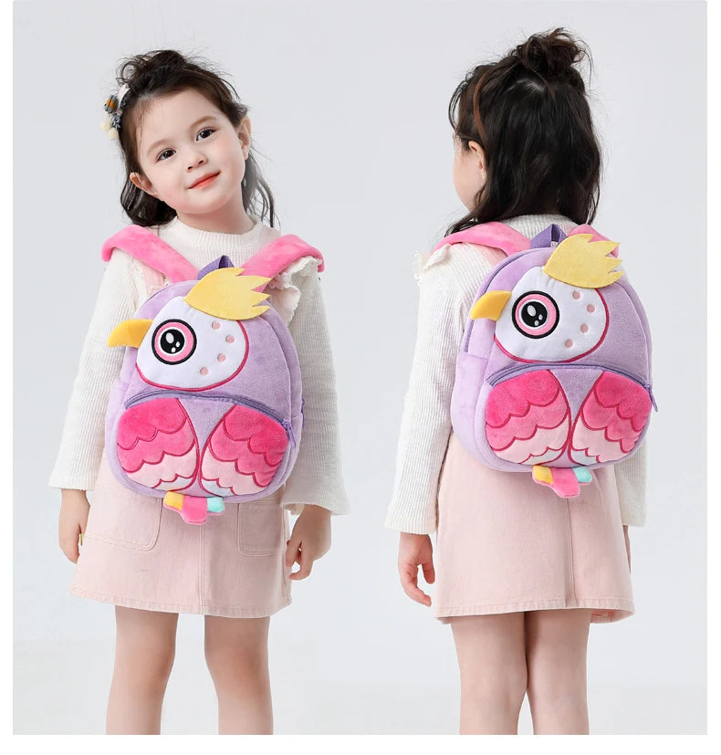 Mochila Kids de Bichinhos de Pelúcia